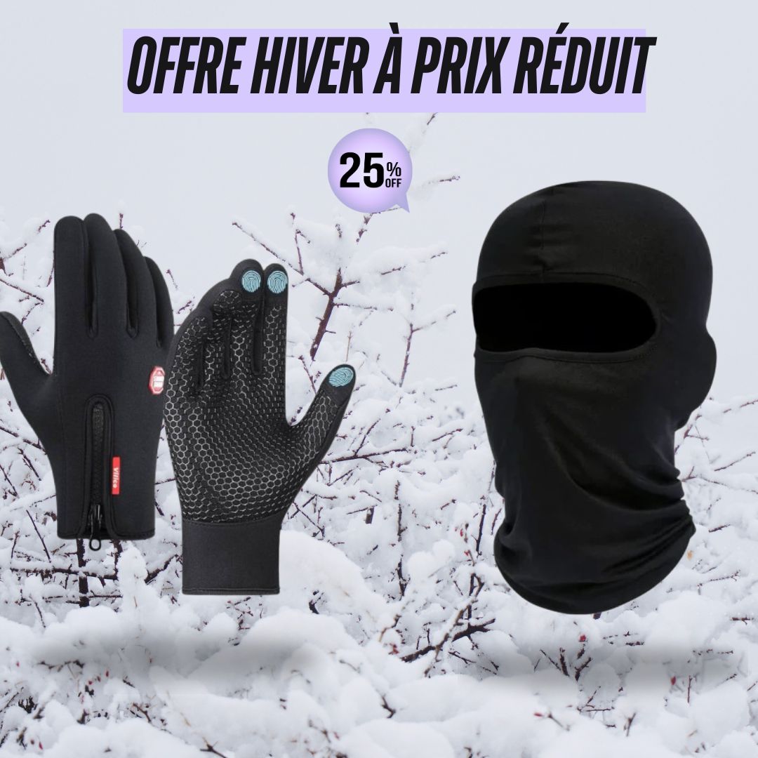 استعدّ لمواجهة البرد بكل راحة وأناقة مع عرض قفاز عازل للماء دافئ من الداخل مع كاكول احترافي