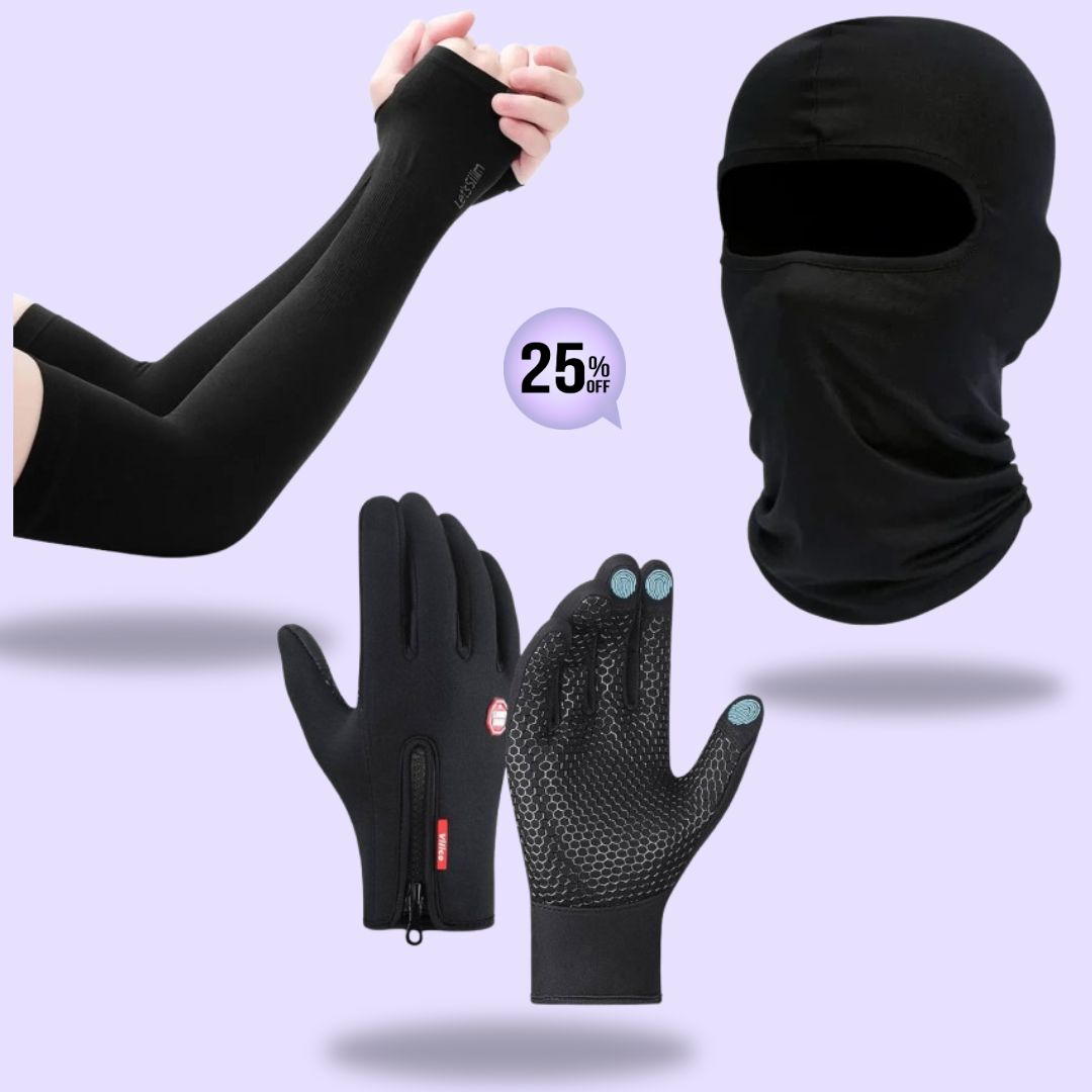 مجموعة الحماية المثالية لراكبي الدراجات النارية - الراحة والأمان على الطريق