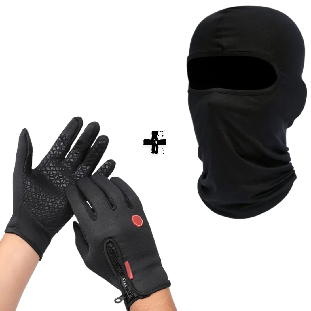 استعدّ لمواجهة البرد بكل راحة وأناقة مع عرض قفاز جلدي قطني من الداخل مع كاكول احترافي