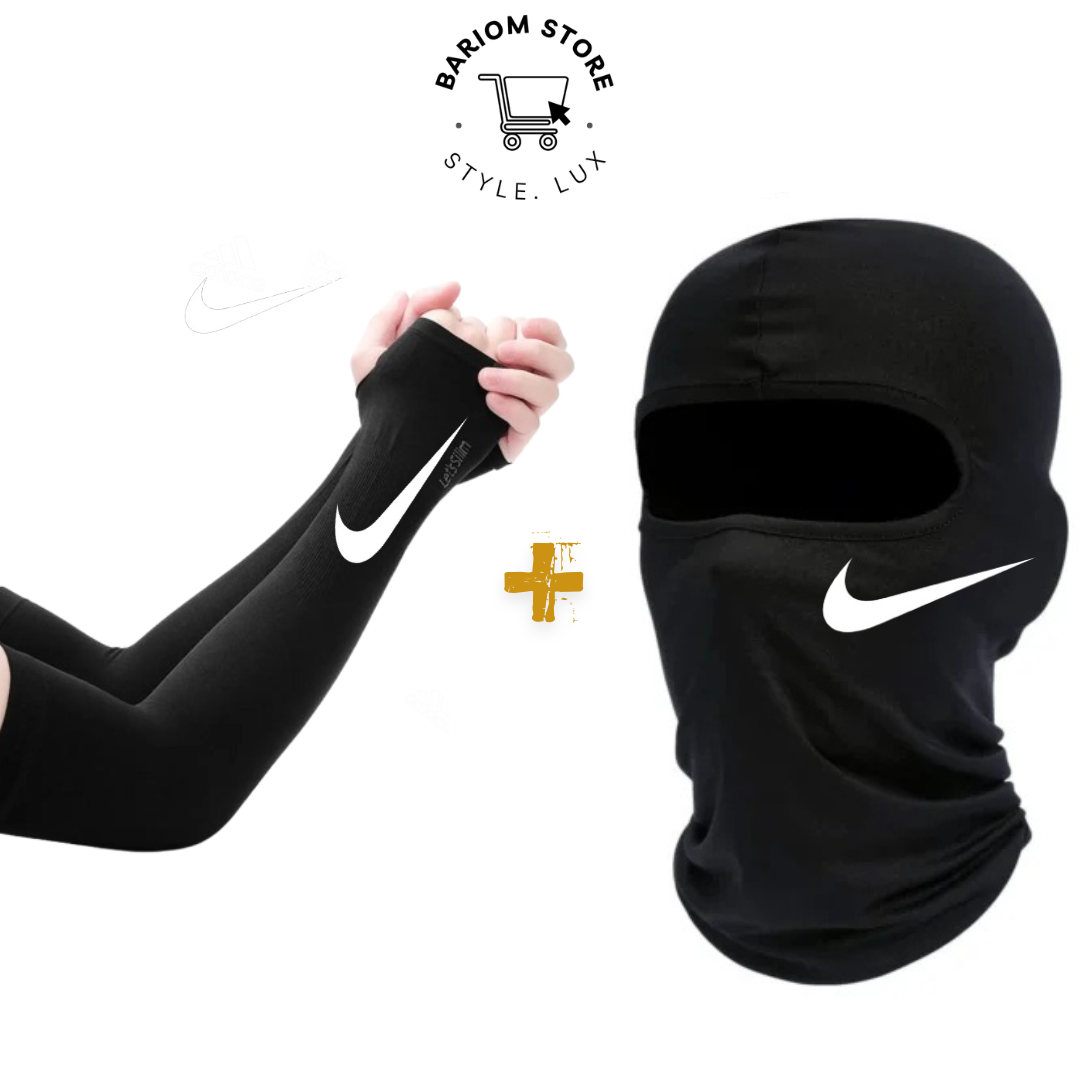 ثنائي الاناقة : واقي الذراع من الشمس والبرد أصلي مع كاكول احترافي انيق