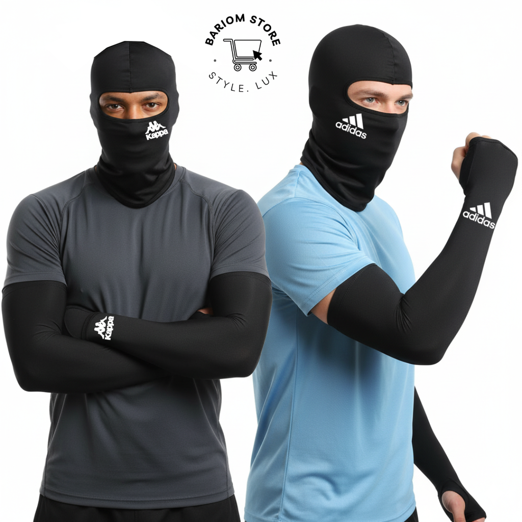 ثنائي الاناقة : واقي الذراع من الشمس والبرد أصلي مع كاكول احترافي انيق