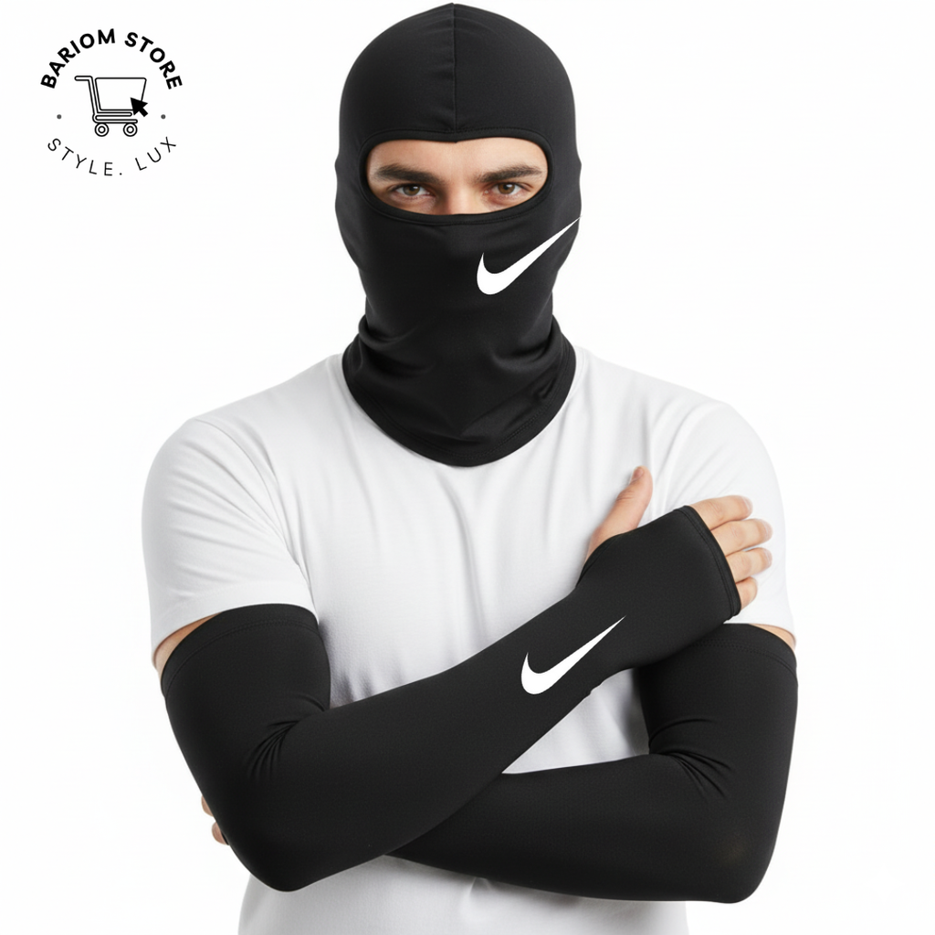 ثنائي الاناقة : واقي الذراع من الشمس والبرد أصلي مع كاكول احترافي انيق