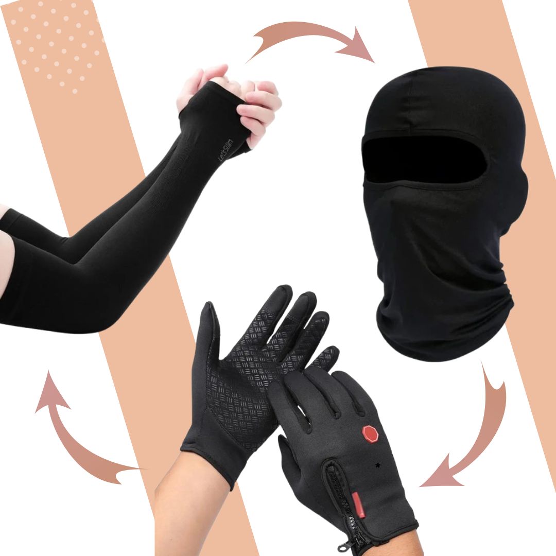 مجموعة الحماية المثالية لراكبي الدراجات النارية - الراحة والأمان على الطريق