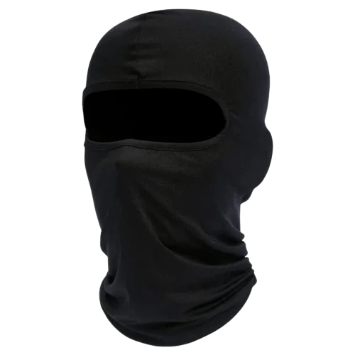 الثنائي المثالي للحماية من البرد :  قفازات جلدية مع قناع كاكول احترافي